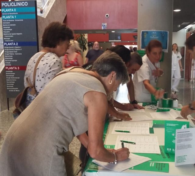 SATSE logra más de 23.000 apoyos en la Región de Murcia para que el Congreso debata la Ley de Seguridad del Paciente - 1, Foto 1