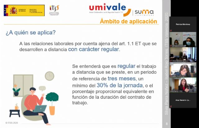 Umivale y la Inspección de Trabajo y Seguridad Social despejan dudas sobre la nueva ley del teletrabajo - 2, Foto 2
