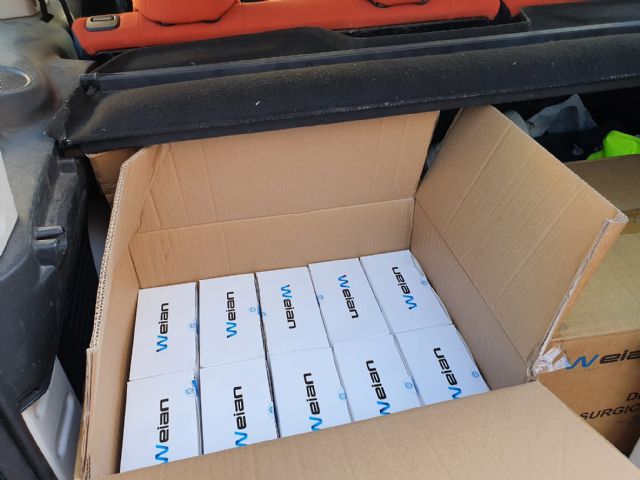 Nota de prensa sobre reparto de mascarillas en centros docentes de Molina de Segura - 2, Foto 2