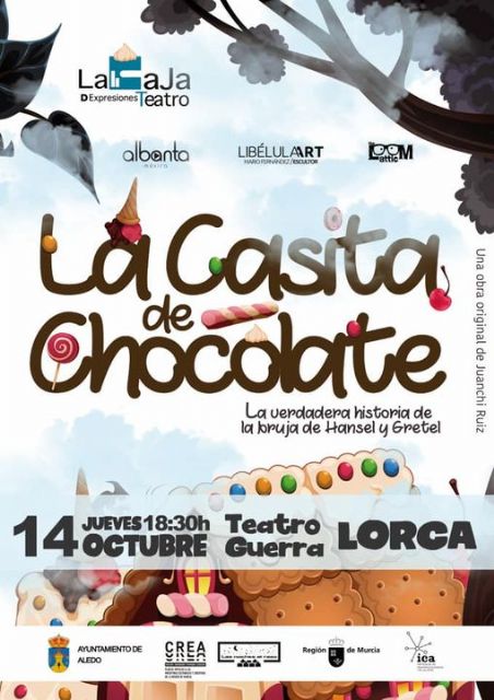 La compañía lorquina La Caja de Expresiones estrenará su producción musical 'La Casita de Chocolate' el próximo 14 de octubre en el Teatro Guerra - 2, Foto 2