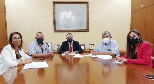 Urrea ha mantenido una reunión de trabajo con la Comunidad de Regantes de Puerto Lumbreras - 1, Foto 1