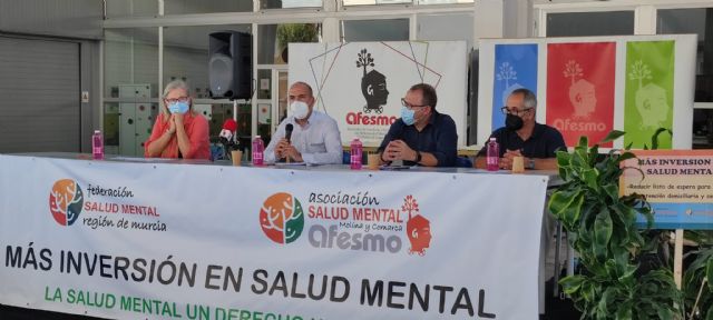 El Ayuntamiento de Molina de Segura se suma a la conmemoración del Día Mundial de la Salud Mental 2021, promovido por AFESMO - 2, Foto 2