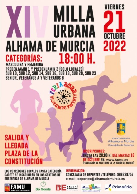 XIV Milla Urbana Feria de Alhama 2022, Foto 1