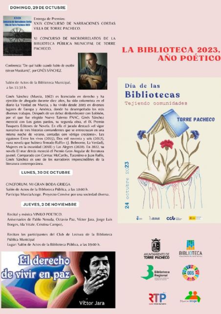 Presentación actividades día de las bibliotecas Torre Pacheco - 3, Foto 3