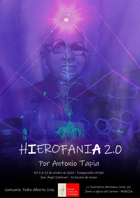 Antonio Tapia inaugura Hierofanía 2.0 en el Museo Cristo de la Sangre - 1, Foto 1