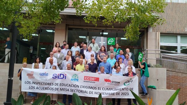 Los Inspectores de Educación se movilizan ante los incumplimientos de la Consejería - 1, Foto 1