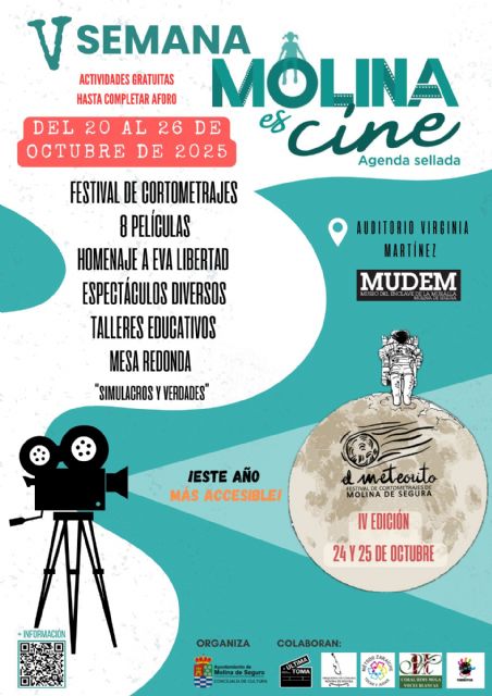 La V Semana MOLINA ES CINE se celebra en el Auditorio Virginia Martínez Fernández del 20 al 26 de octubre - 5, Foto 5