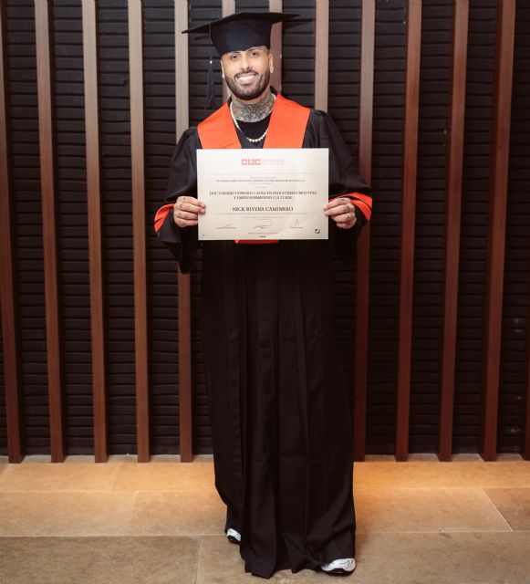 Nicky Jam recibe Doctorado Honoris Causa por su impacto en la cultura y el emprendimiento - 2, Foto 2