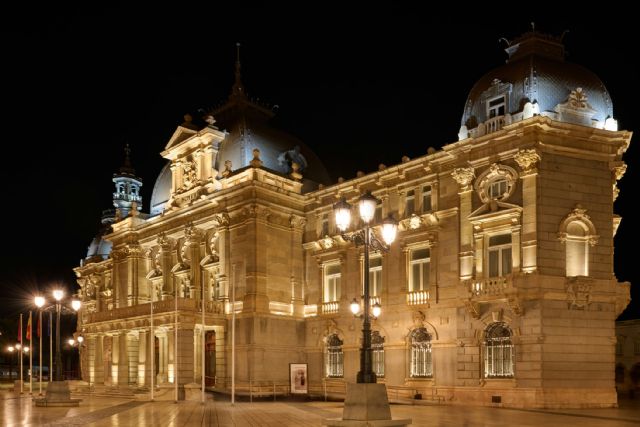 El Palacio Consistorial de Cartagena estrena nueva iluminación ornamental gracias a la Fundación Iberdrola España - 5, Foto 5