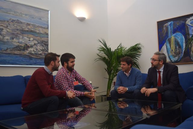 El GPP aborda con los presidentes del Consejo de Estudiantes de la UMU y la UPCT la reforma de la Ley de Universidades - 2, Foto 2