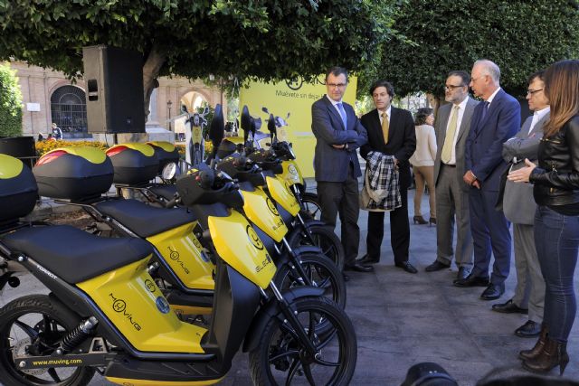 Murcia avanza en la reducción de emisiones contaminantes con un nuevo sistema de alquiler de motos eléctricas - 1, Foto 1