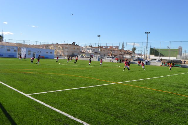 El alevín del Atlético Torreño estrena en partido oficial el nuevo césped artificial del campo de fútbol 7 - 2, Foto 2