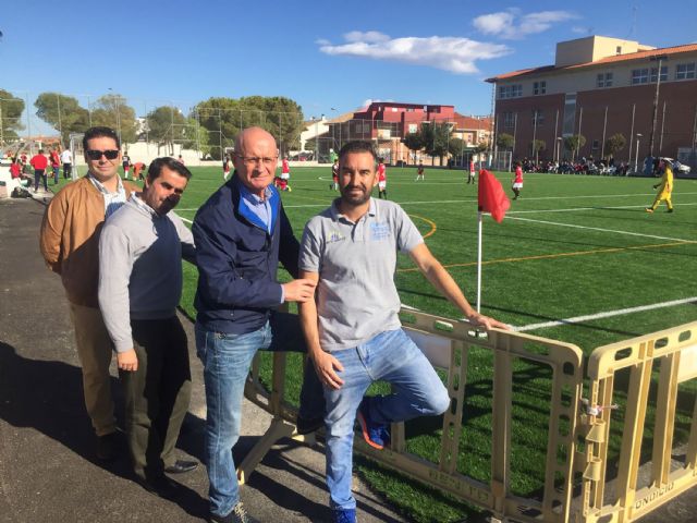 El alevín del Atlético Torreño estrena en partido oficial el nuevo césped artificial del campo de fútbol 7 - 3, Foto 3