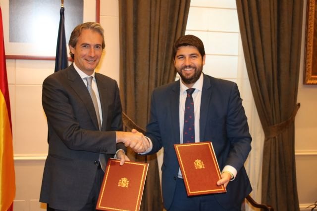 López Miras y De la Serna desbloquean las obras del tramo entre Santomera y Zeneta, que permitirán culminar la autovía RM-1 - 1, Foto 1