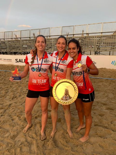 Violeta González campeona en la Champions Cup de balonmano playa en Catania - 1, Foto 1