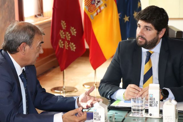 López Miras recibe al presidente de Ucomur - 1, Foto 1
