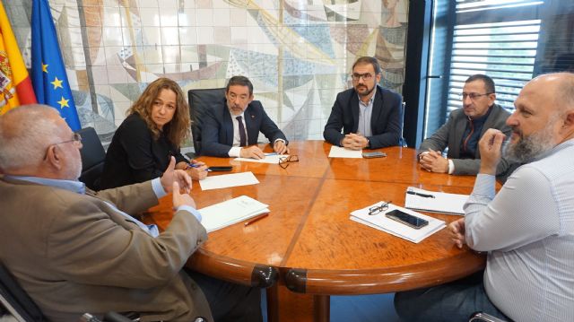 El alcalde de Lorca se reúne en la Delegación del Gobierno de Murcia - 1, Foto 1