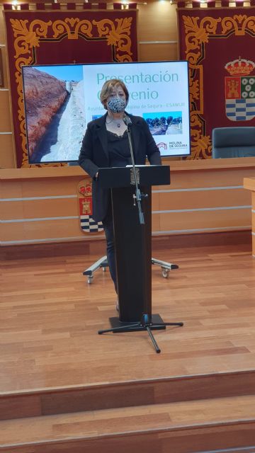 El Ayuntamiento de Molina de Segura y ESAMUR firman un convenio para la financiación de las obras de alcantarillado y saneamiento en la pedanía de Los Valientes - 3, Foto 3