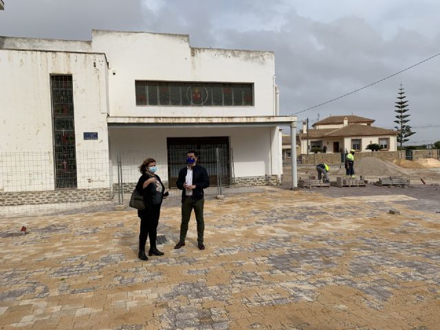 La nueva plaza de Pozo Aledo estará finalizada en un mes - 2, Foto 2