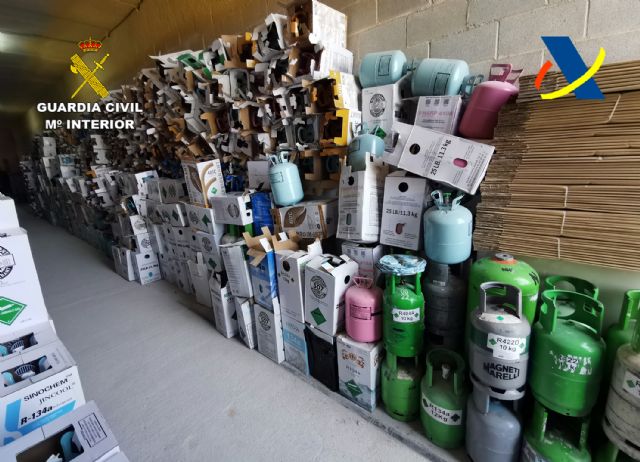 Desmantelada una organizacin criminal dedicada al trfico ilegal de gases fluorados, Foto 4