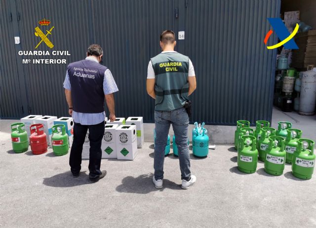Desmantelada una organizacin criminal dedicada al trfico ilegal de gases fluorados, Foto 6