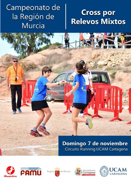 Primera cita de la temporada para los atletas del Club Atletismo Alhama en el Cto. de la Región de Murcia de Campo a Través por Relevos Mixtos - 1, Foto 1