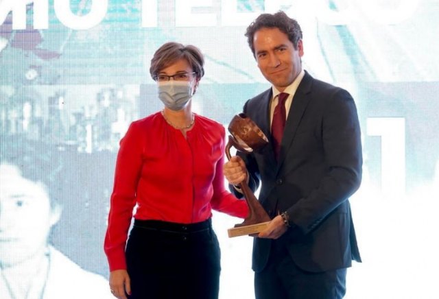 Teodoro García Egea recibe el Premio Teleco del Año 2021 de la Región de Murcia - 1, Foto 1