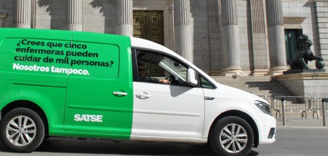 SATSE Murcia se suma a la campaña informativa en todo el Estado sobre el bloqueo a la Ley de Seguridad del Paciente - 1, Foto 1