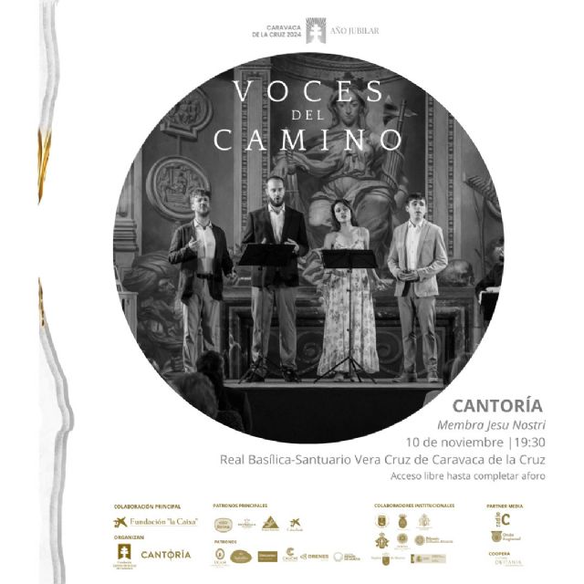 El ciclo de conciertos 'Voces del Camino' se abre este domingo en la Basílica de la Vera Cruz de Caravaca - 3, Foto 3