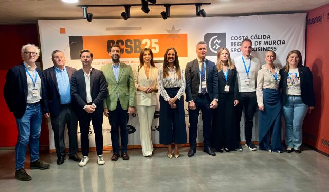 Turismo y Deporte subraya las sinergias entre ambas áreas en la inauguración del VIII Congreso Murcia Costa Cálida Sport Business