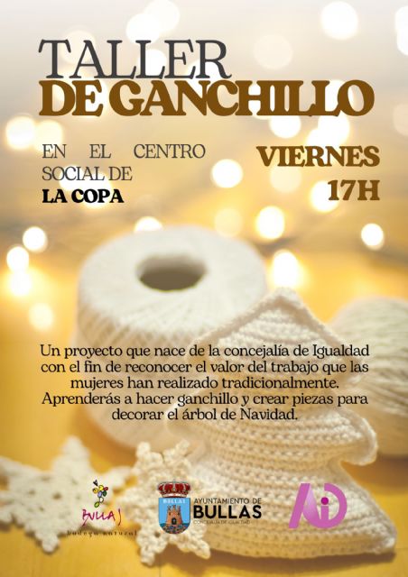 La Copa ofrecerá un Taller de Ganchillo con temática navide&ntilde;a - 2, Foto 2
