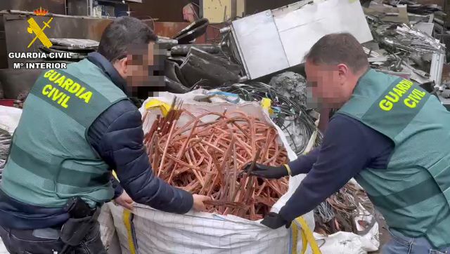 18 detenidos por más de 30 robos de cobre por valor de 1,7 millones de euros por todo el país - 3, Foto 3
