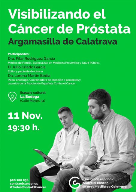 Visibilizando el cáncer de próstata en La Bodega de Argamasilla de Calatrava - 1, Foto 1