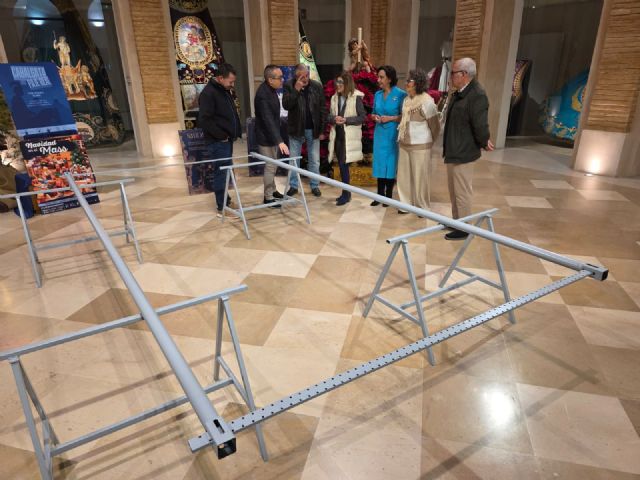El Ayuntamiento de Lorca entrega un nuevo bastidor al Paso Azul - 2, Foto 2