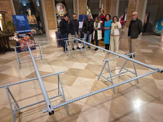El Ayuntamiento de Lorca entrega un nuevo bastidor al Paso Azul - 4, Foto 4