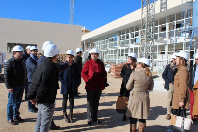 La alcaldesa y la consejera de Educación visitan las obras del nuevo colegio Príncipe Felipe - 2, Foto 2