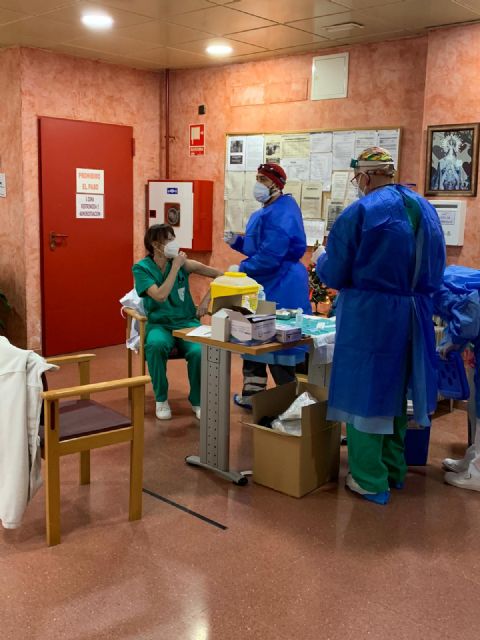 Calasparra recibe las primeras vacunas frente a la COVID19 - 1, Foto 1