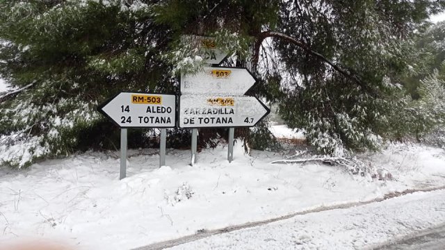 Vélez pide a los conductores extremar las precauciones en las carreteras afectadas por nevadas y evitar desplazamientos que no sean estrictamente necesarios