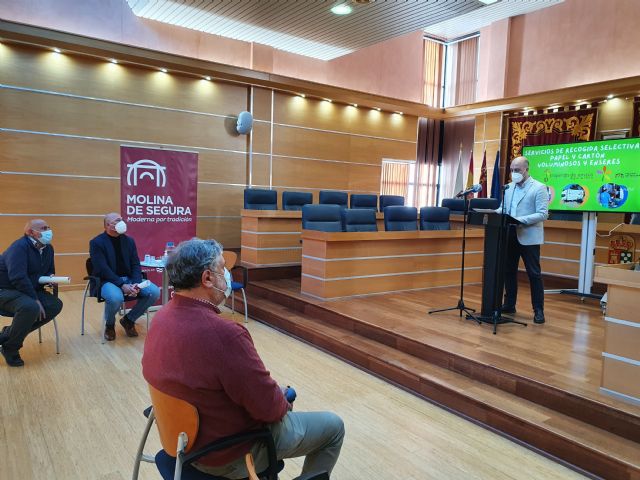 Traperos de Emaus se hace cargo de la recogida de papel-cartón y voluminosos-enseres en Molina de Segura generando con ello 20 puestos de trabajo - 3, Foto 3