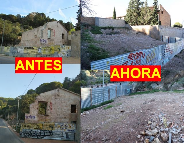 Huermur denuncia la desaparición de la emblemática Casa del Labrador, construcción del siglo XVIII en el entorno BIC de la Fuensanta - 4, Foto 4