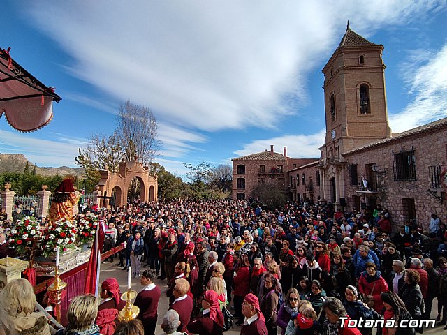 Santa Eulalia, Patrona de Totana, regresa a su ermita en Sierra Espuña acompañada por más de 13.000 personas, Foto 4