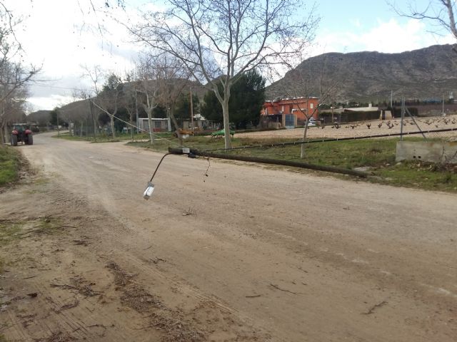 Los fuertes vientos del domingo no dejan daños personales, pero sí materiales - 2, Foto 2