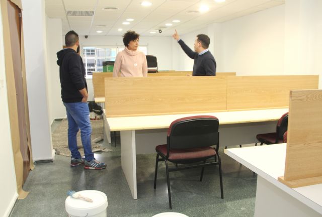 El Ayuntamiento realiza actuaciones de mejora en la sala de estudio 24 horas de Puerto Lumbreras - 2, Foto 2