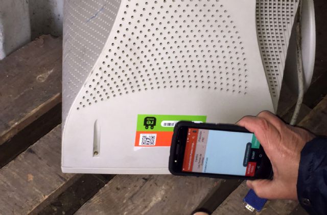 El ecoparque municipal se suma a un proyecto de etiquetado electrónico de los aparatos eléctricos y electrónicos desechados - 2, Foto 2