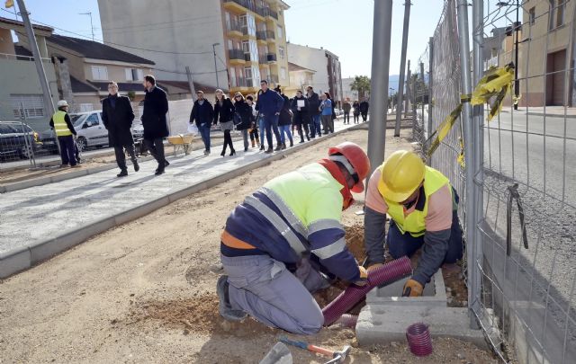 El Ayuntamiento encara la fase final del boulevard que vertebra el centro de Sangonera la Seca - 2, Foto 2