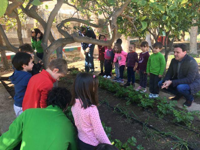 Alumnos del programa mixto de Empleo y Formación se implican con los huertos escolares - 1, Foto 1