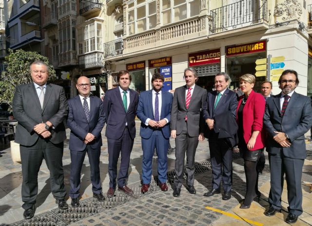 COEC pide más concrecion sobre los plazos de la llegada del AVE a Cartagena al Ministro de Fomento - 1, Foto 1