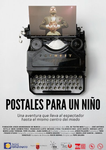 Compañía de Teatro MÁS, de la Fundación Jesús Abandonado, presenta POSTALES PARA UN NIÑO el viernes 8 de febrero en el Teatro Villa de Molina - 1, Foto 1