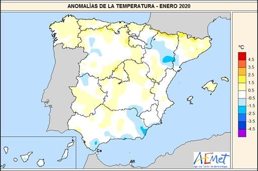 Enero de 2020, un mes cálido y con récords de precipitación - 1, Foto 1