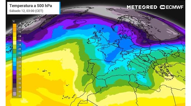 En la segunda mitad de la semana previsiblemente llegará una vaguada con aire polar., Foto 1